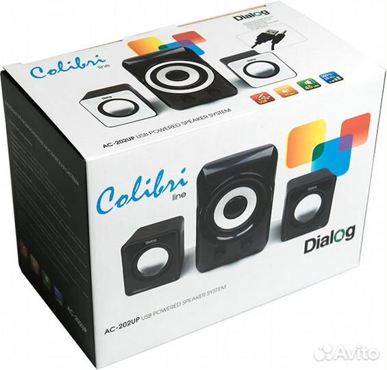 Колонки 2.1 Dialog Progressive AC-202UP