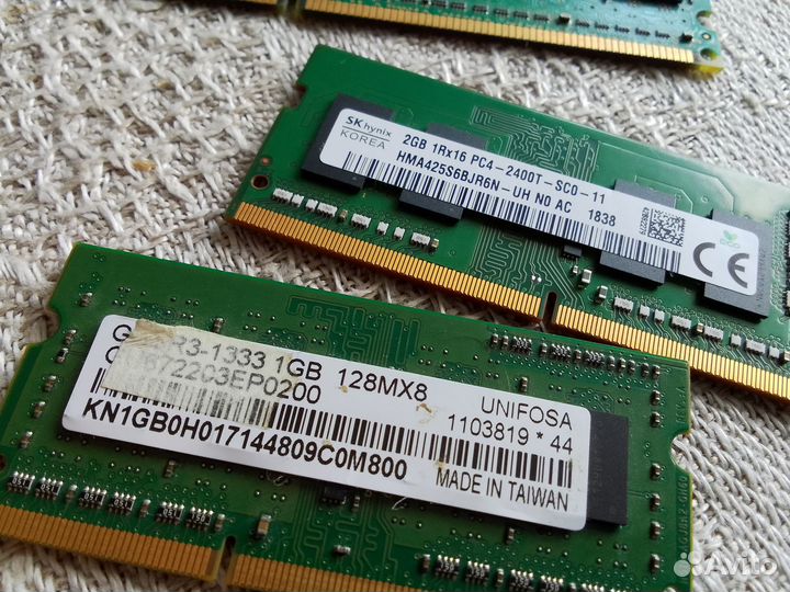 Оперативная память для компьютера (чипы)