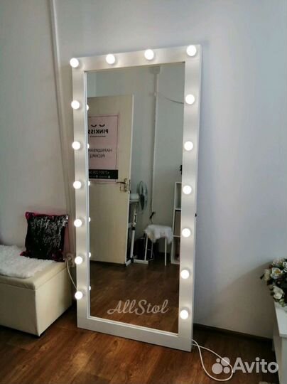 Зеркало ростовое напольное с подстветкой 180*80