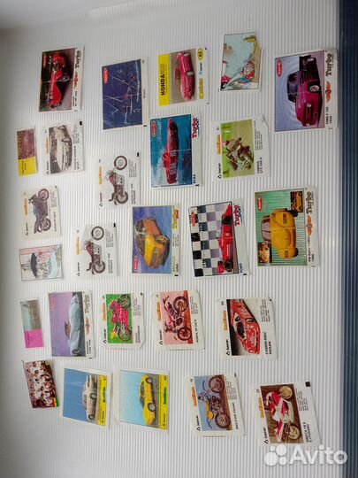 Вкладыши от жевачек turbo, BomBibom