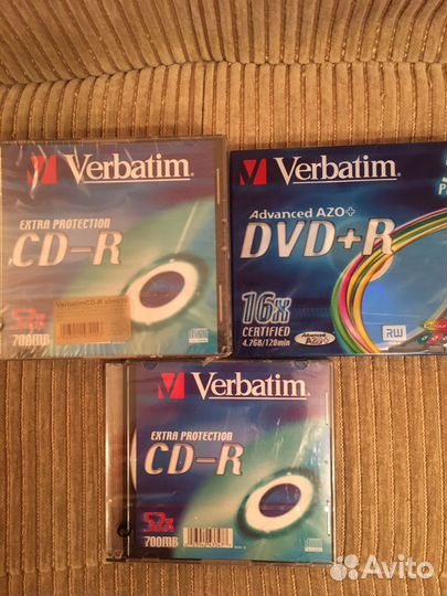 Диски CD-R и DVD+R