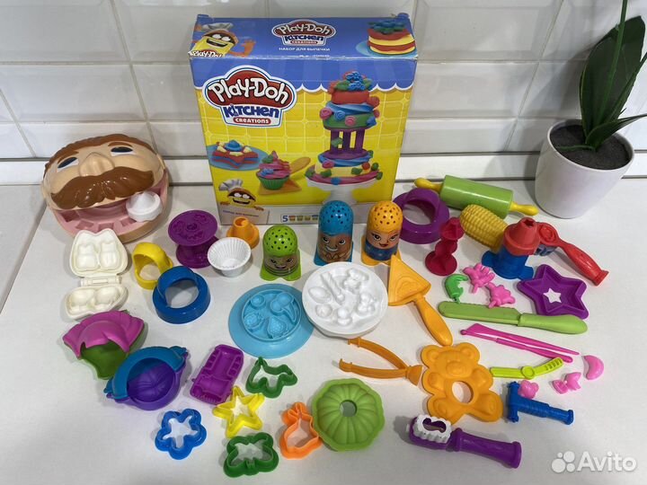 Набор игровой Play-Doh 3 в 1
