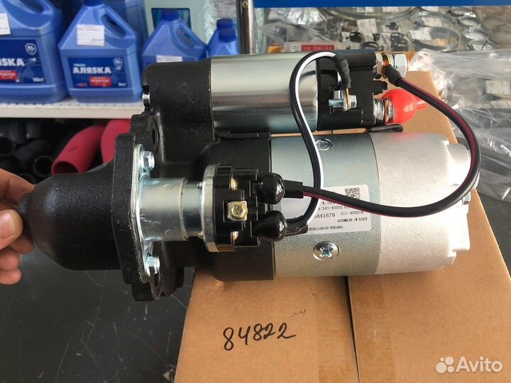 Стартер Валдай cummins 3.8