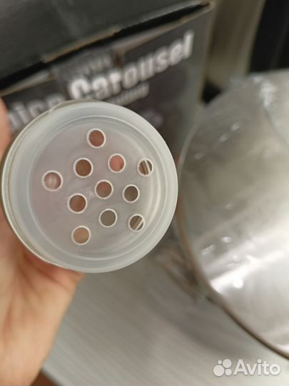 Набор банок на вращающейся подставке 12 шт