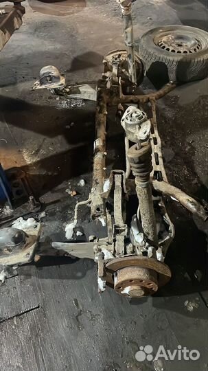 Балка задняя в сборе гольф 5