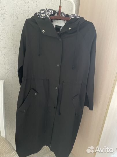 Плащ тренч женский 46 48 черный