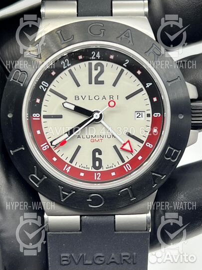 Часы Bvlgari Diagono Aluminium GMT 40mm