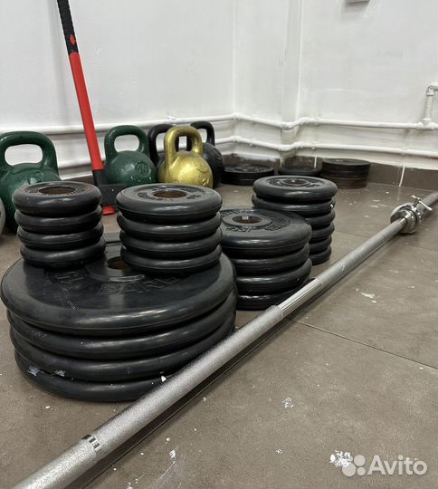 Штанга гриф блины