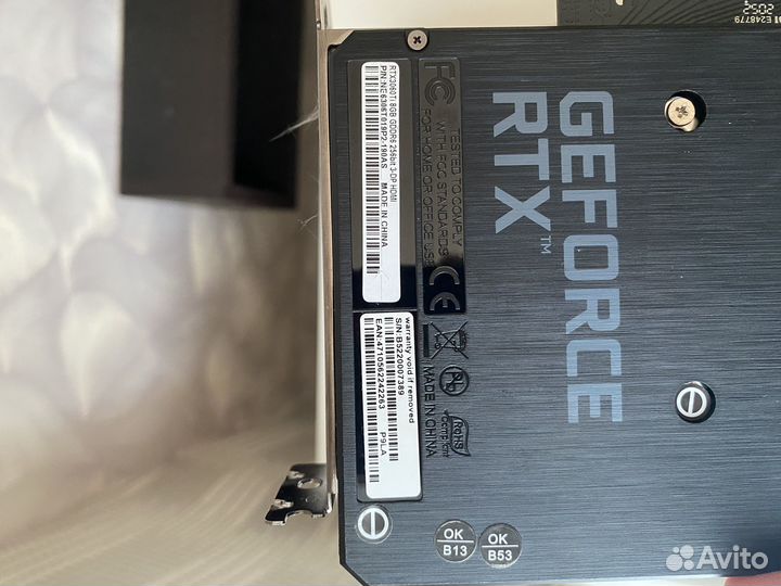 Видеокарта RTX 3060 TI