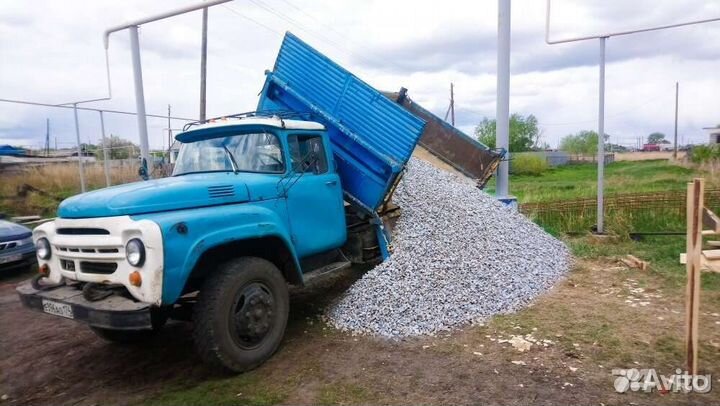 Песок щебень