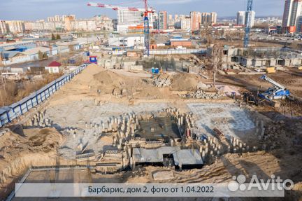 Ход строительства ЖК «Барбарис» 1 квартал 2022