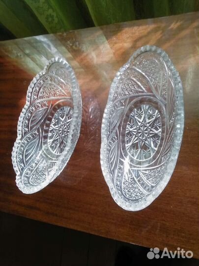 Хрустальная ладья, селедочница СССР