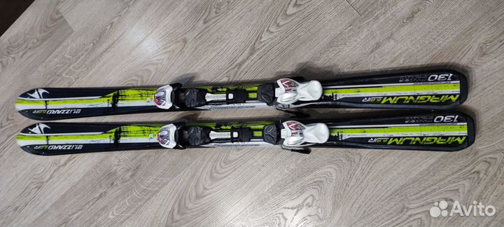 Горные лыжи подростковые 130см