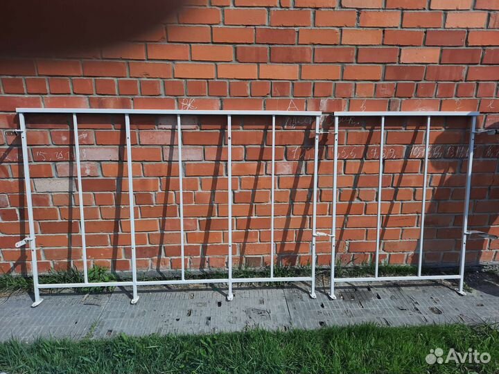 Металлические балконные ограждения