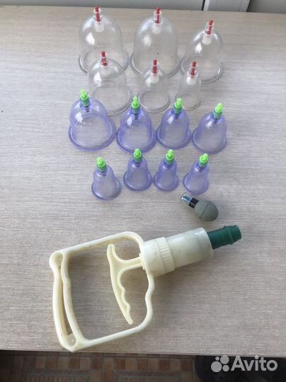 Вакумные массажные банки для хиджамы