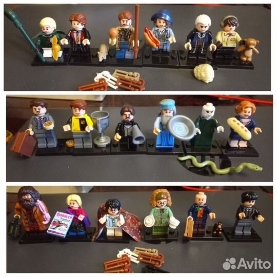 Лего-Фигурки Marvel,Star Wars,Гарри поттер и др