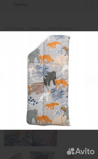 Зимний конверт в коляску (Финляндия)