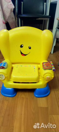 Детский развивающий стульчик fisher price