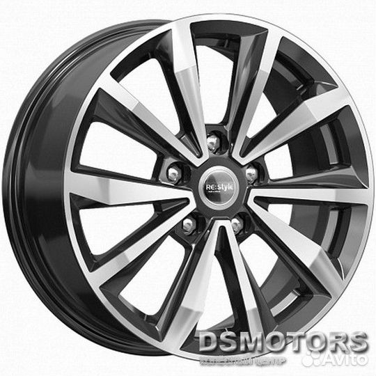 Диски кс974 6.5/16 5x114.3 ET40 d66.1 алмаз чёрный