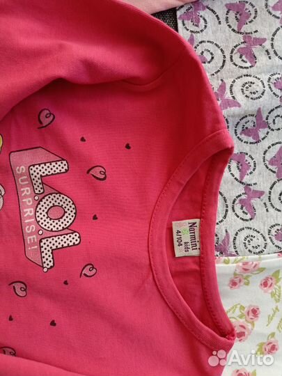 Детские вещи пакетом на девочку 98 104