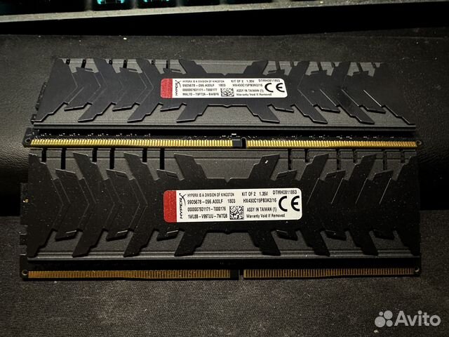 Оперативная память Kingston HyperX Predator 3000