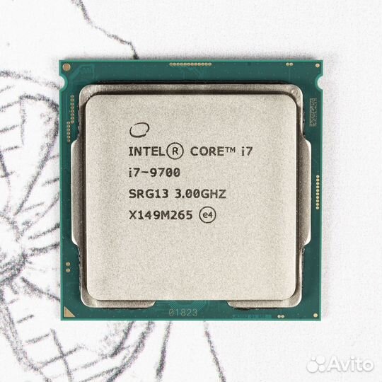 Процессор Intel Core i7 9700 1151v2