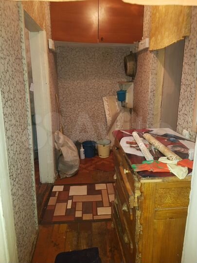 Комната 34,2 м² в 1-к., 1/2 эт.