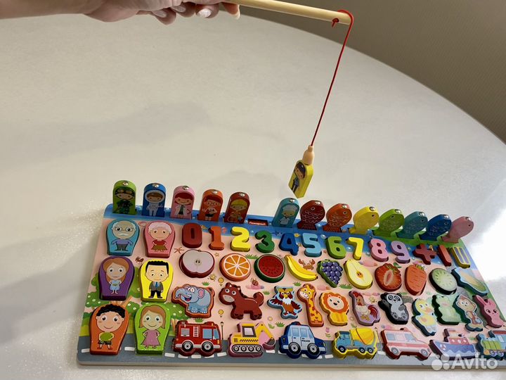 Игрушка развивающая деревянная