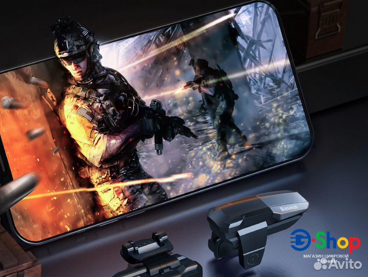 Курок триггер для Pubg и Cod Baseus Gamo