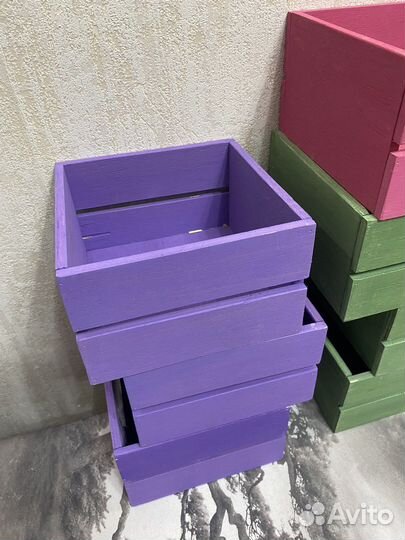 Ящик деревянный подарочный