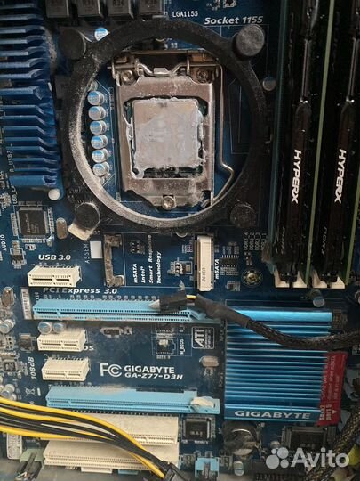 Материнская плата с процессором i5 3550