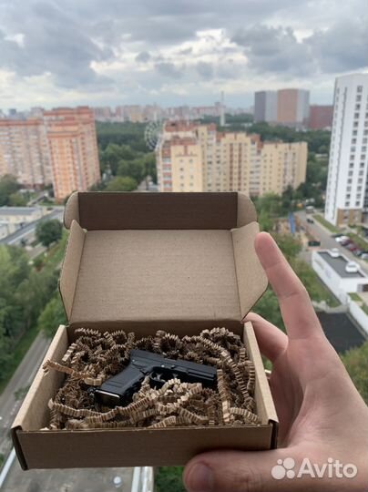 Подарочная коробка в стиле brutal craft