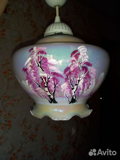 Люстра потолочная бу