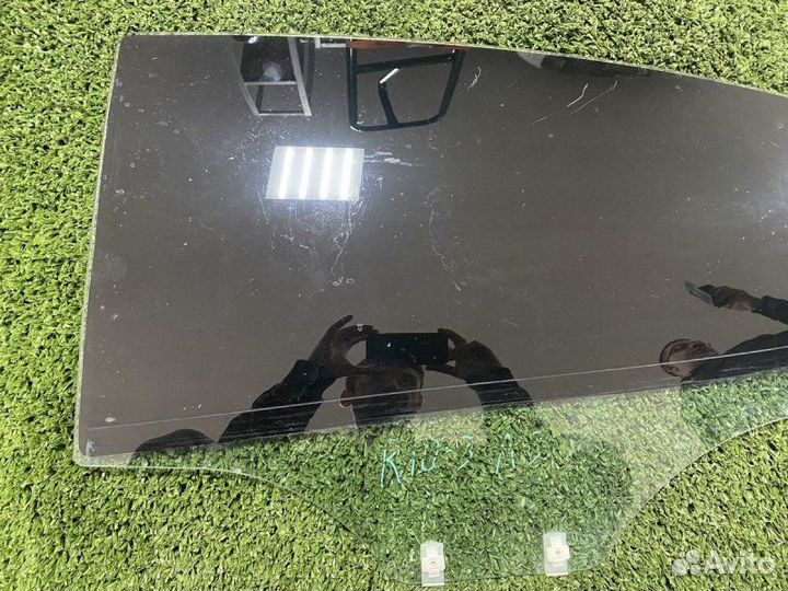 Стекло двери заднее левое Kia Rio 3