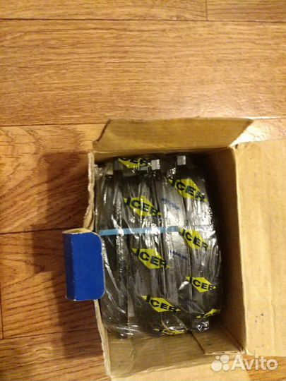 Колодки тормозные задние