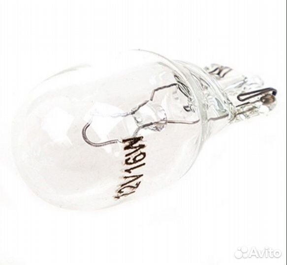 Лампа W16W для стоп фонарей