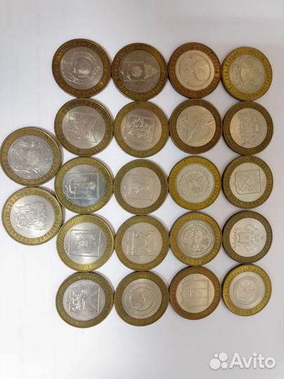 Биметаллические монеты 10 р