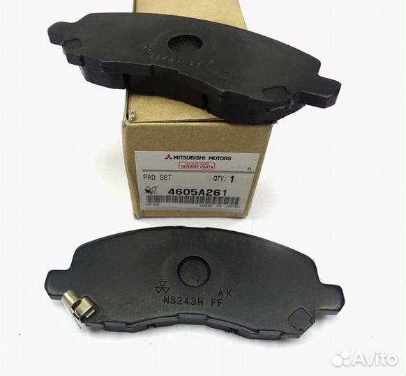 Тормозные колодки Mitsubishi Lancer X 10 ASX Outl