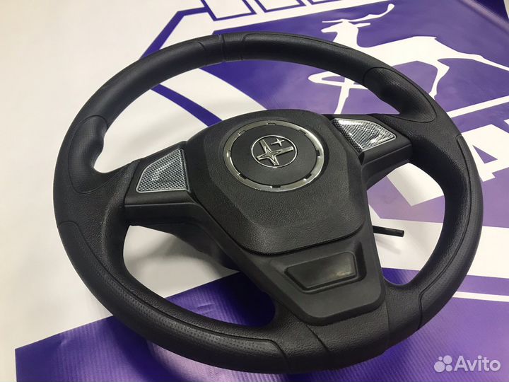 Рулевое Колесо ГАЗель-бизнес с карбон вставками