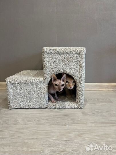 Лесенка прикроватная для собак и кошек