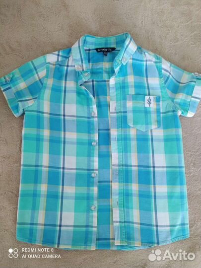 Рубашка для мальчика 122