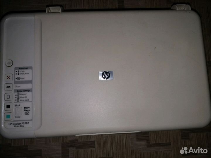 Принтер сканер копир струйный HP deskjet F2290