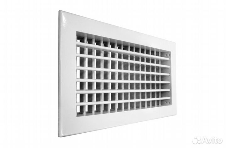 Настенная двухрядная решетка Shuft 2 WA 800*200