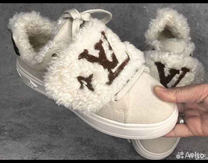 Louis vuitton кеды зимние