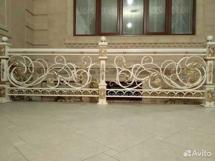 Перила художественной ковки