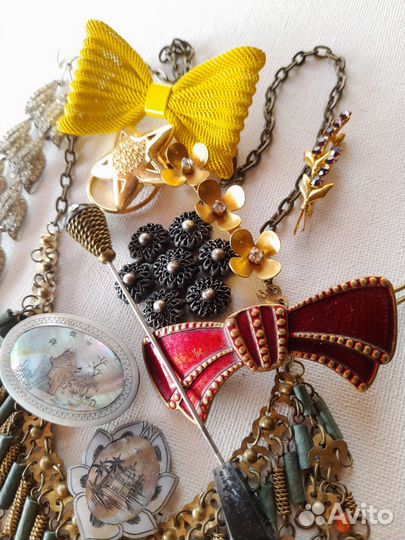 Бижутерия старая винтажная