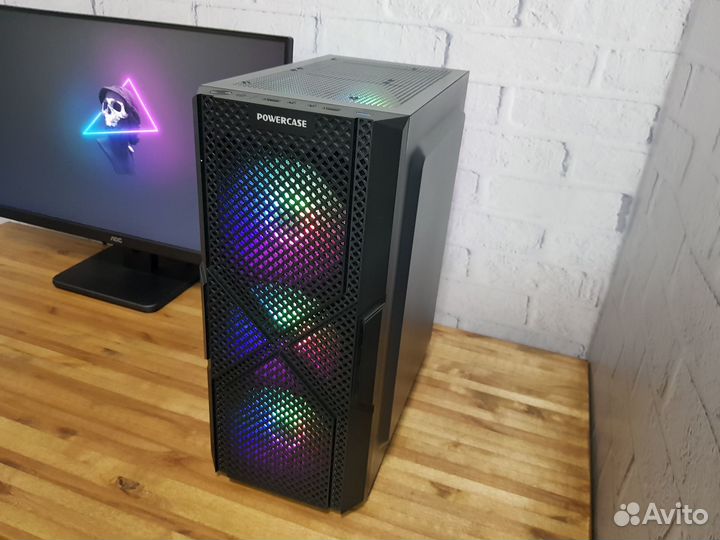 Пк Core i3-10100f / 16G / GTX1650Super / SSD + HDD