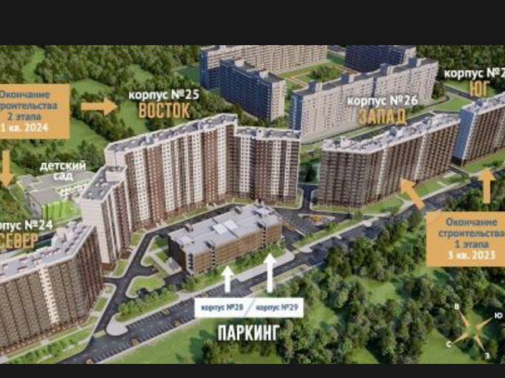 Квартира-студия, 29,5 м², 10/15 эт.