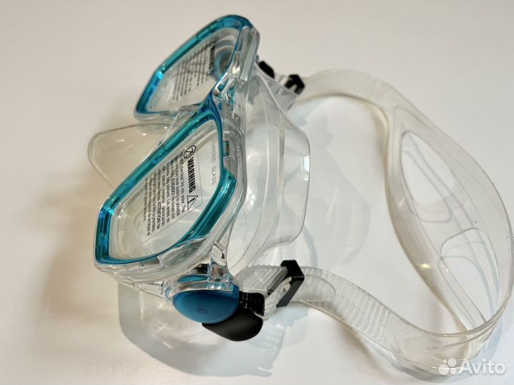 Комплект маска + трубка + ласты Aquatics Taihiti