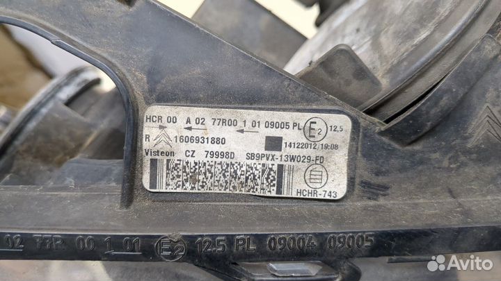 Фара (передняя) Citroen DS3, 2012